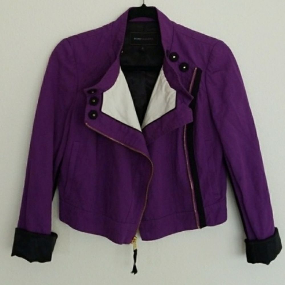 BCBGMaxAzria asymmetric jacket - Picture 2 of 10